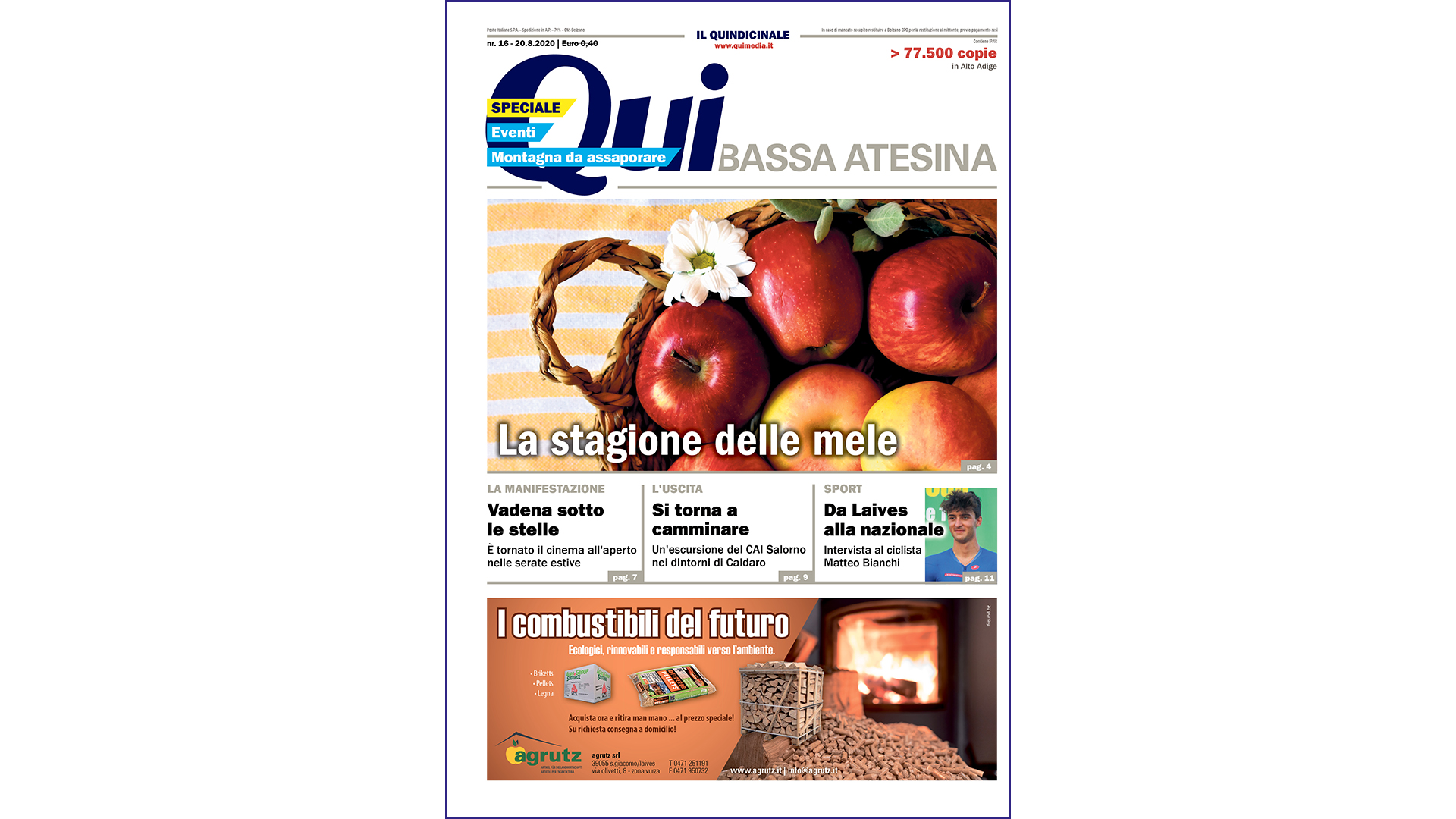 QuiBassaAtesina – nr16 – 20.08.2020