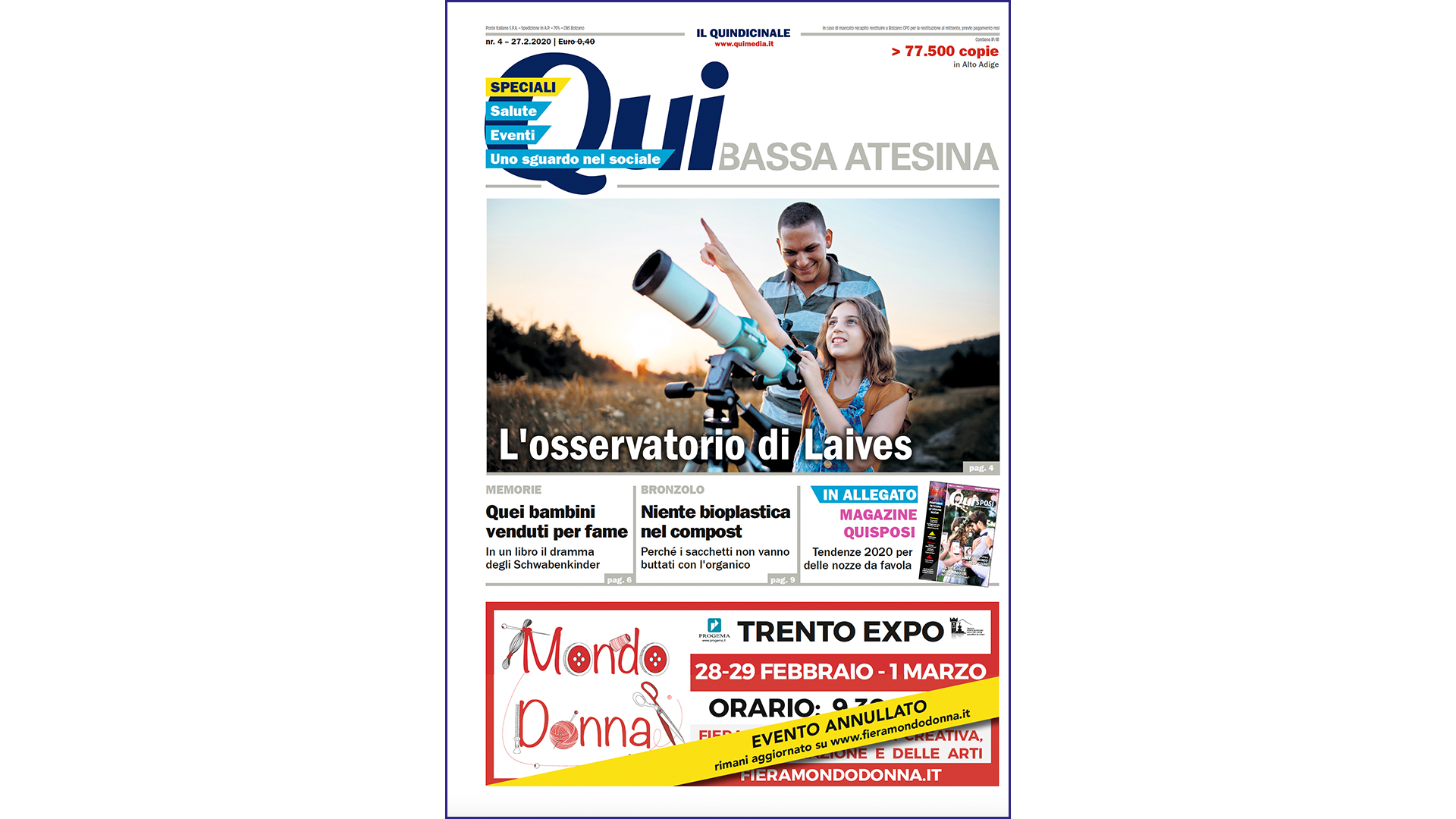 QuiBassaAtesina – nr4 – 27.02.2020