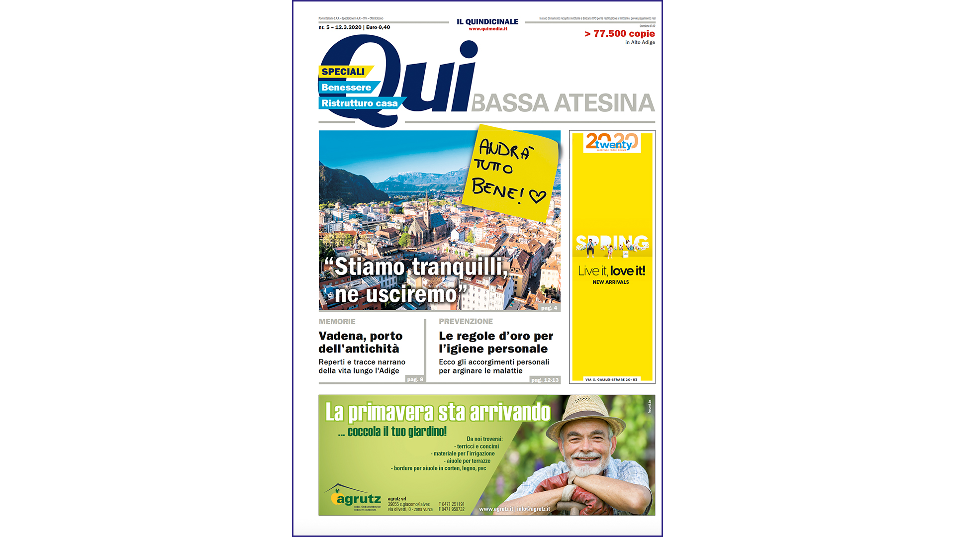 QuiBassaAtesina – nr5 – 12.03.2020