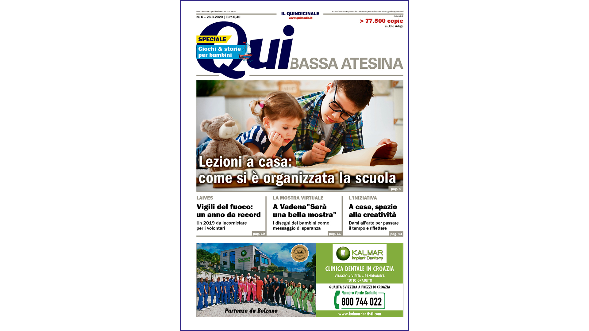 QuiBassaAtesina – nr6 – 26.03.2020