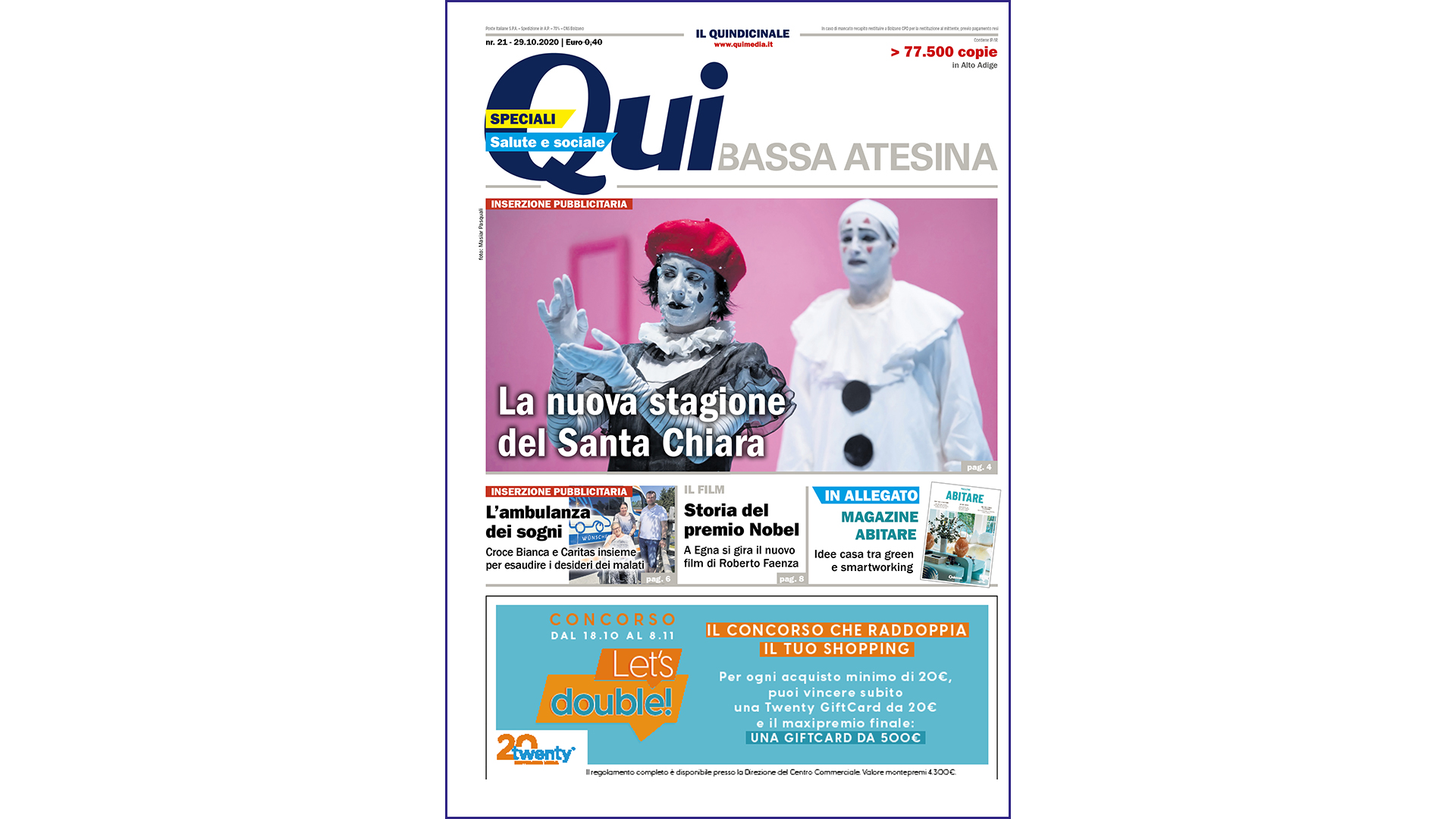 QuiBassaAtesina – nr21 – 29.10.2020