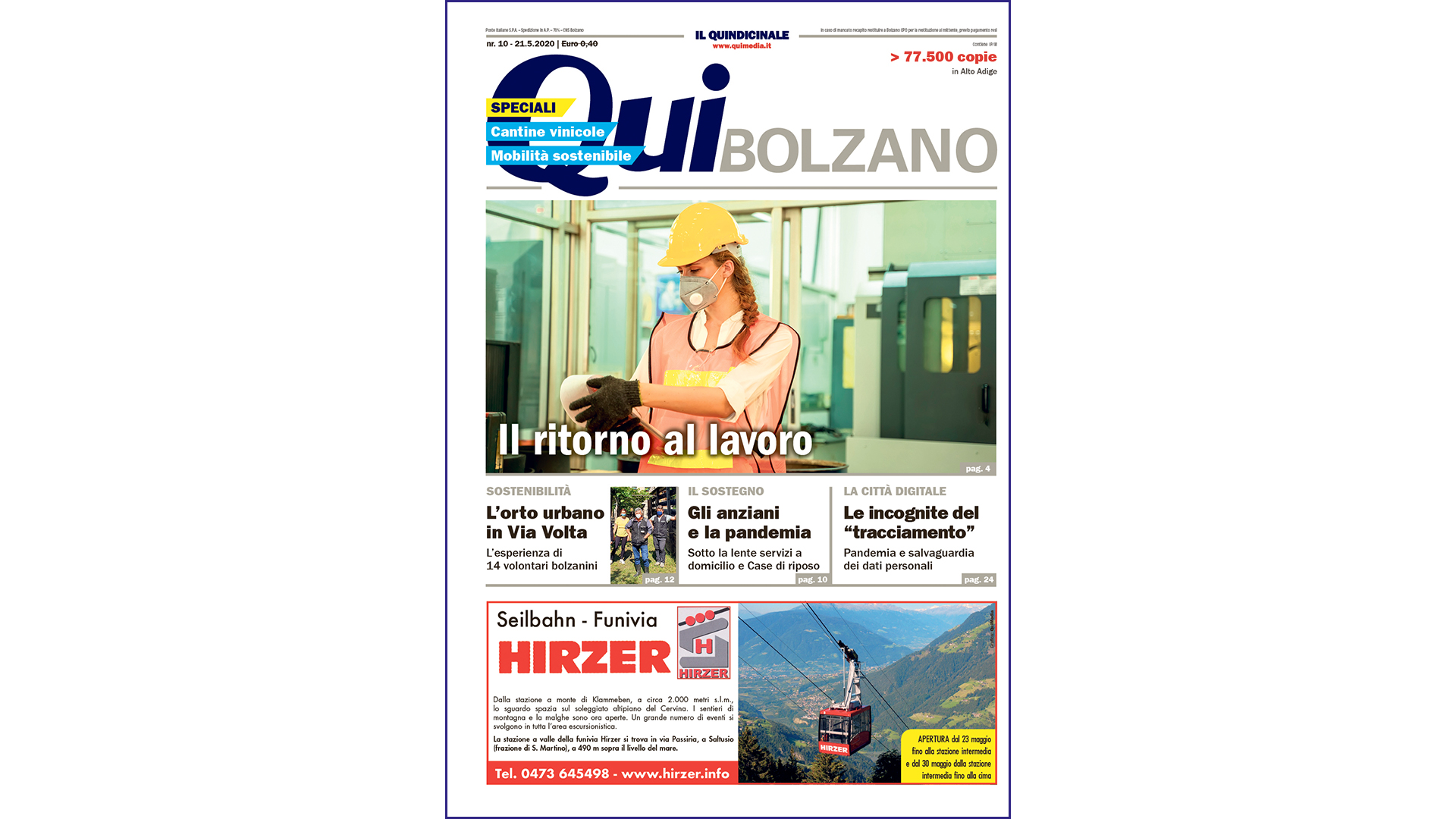 QuiBolzano – nr10 – 21.05.2020