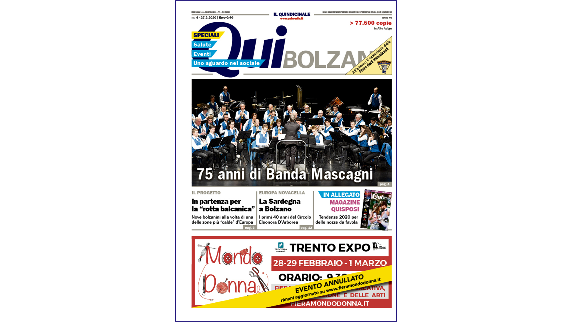 QuiBolzano – nr4 – 27.02.2020