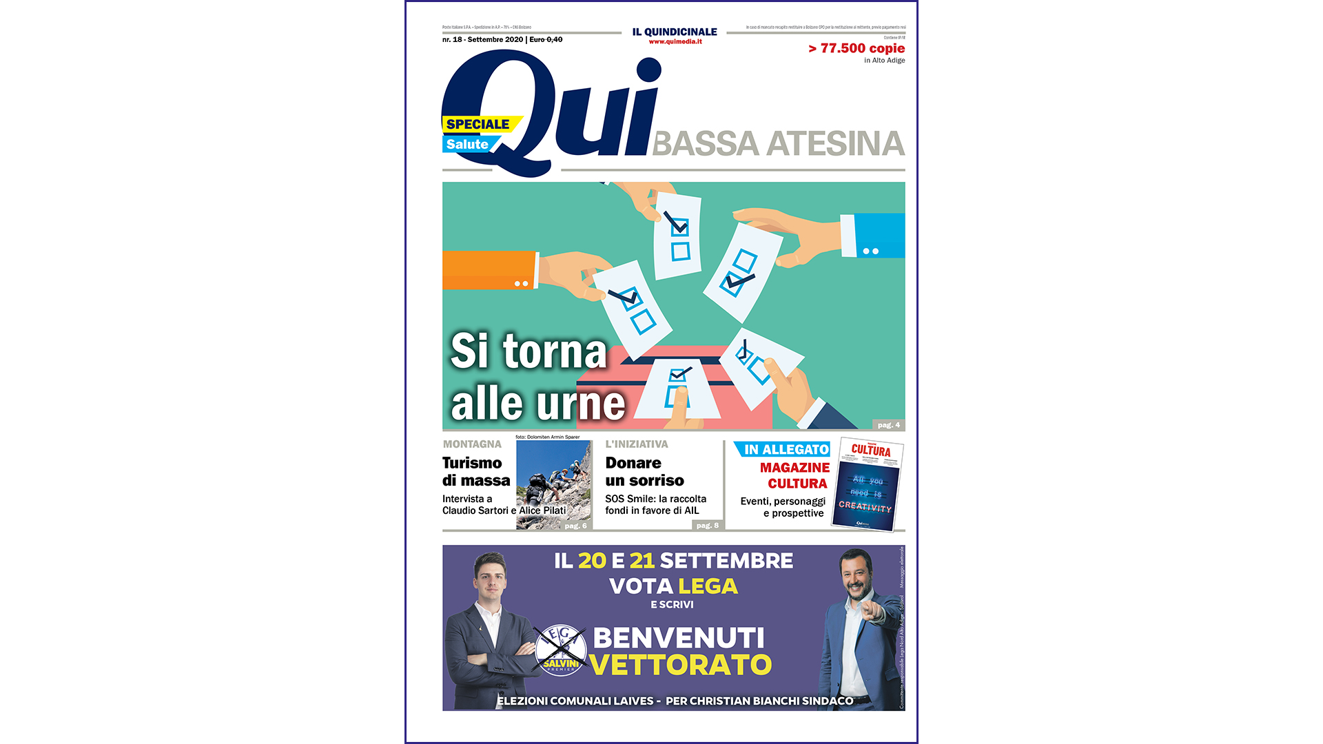 QuiBassaAtesina – nr18 – settembre 2020