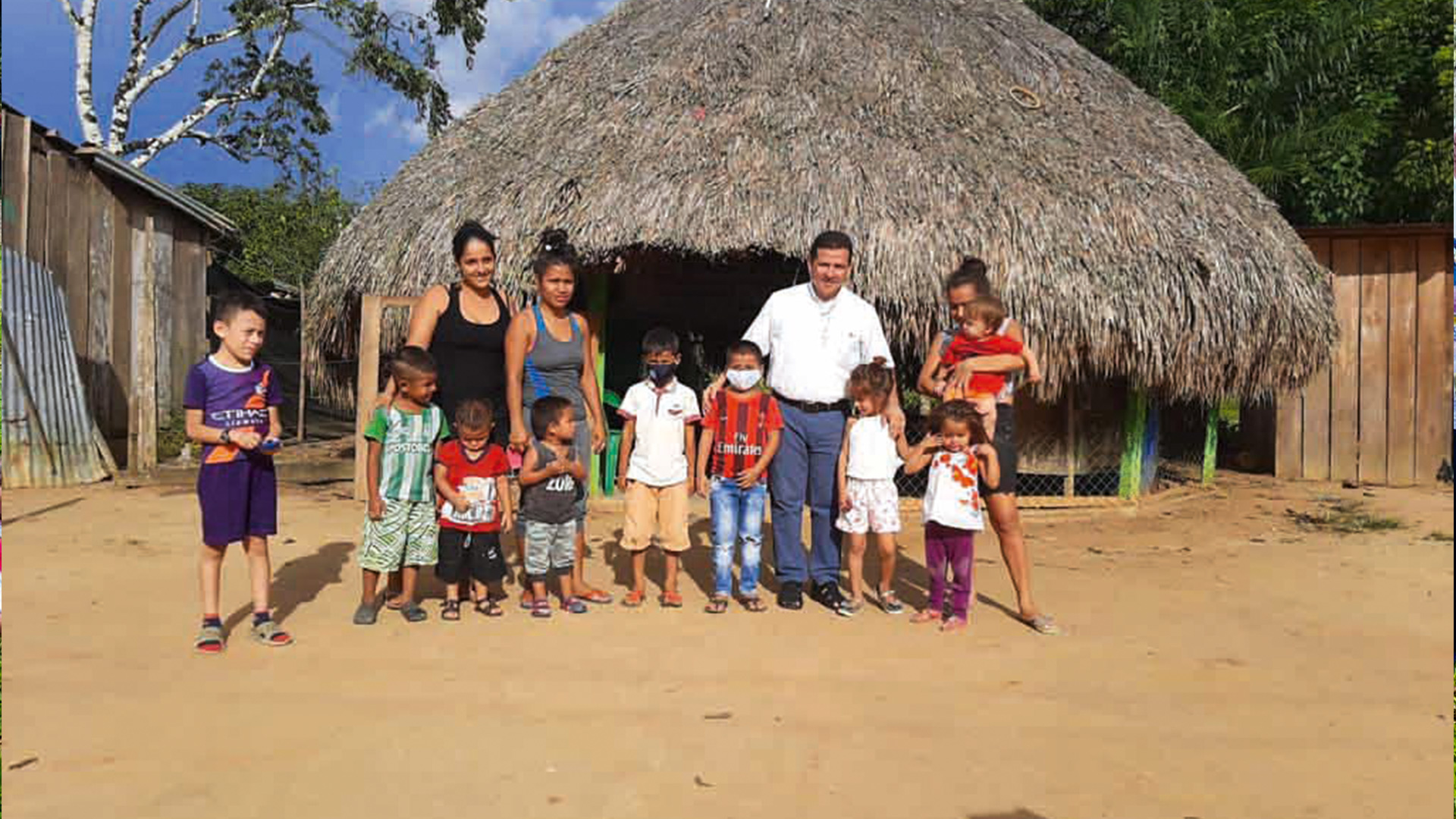 Il dono della Bassa ai bambini del Caguán