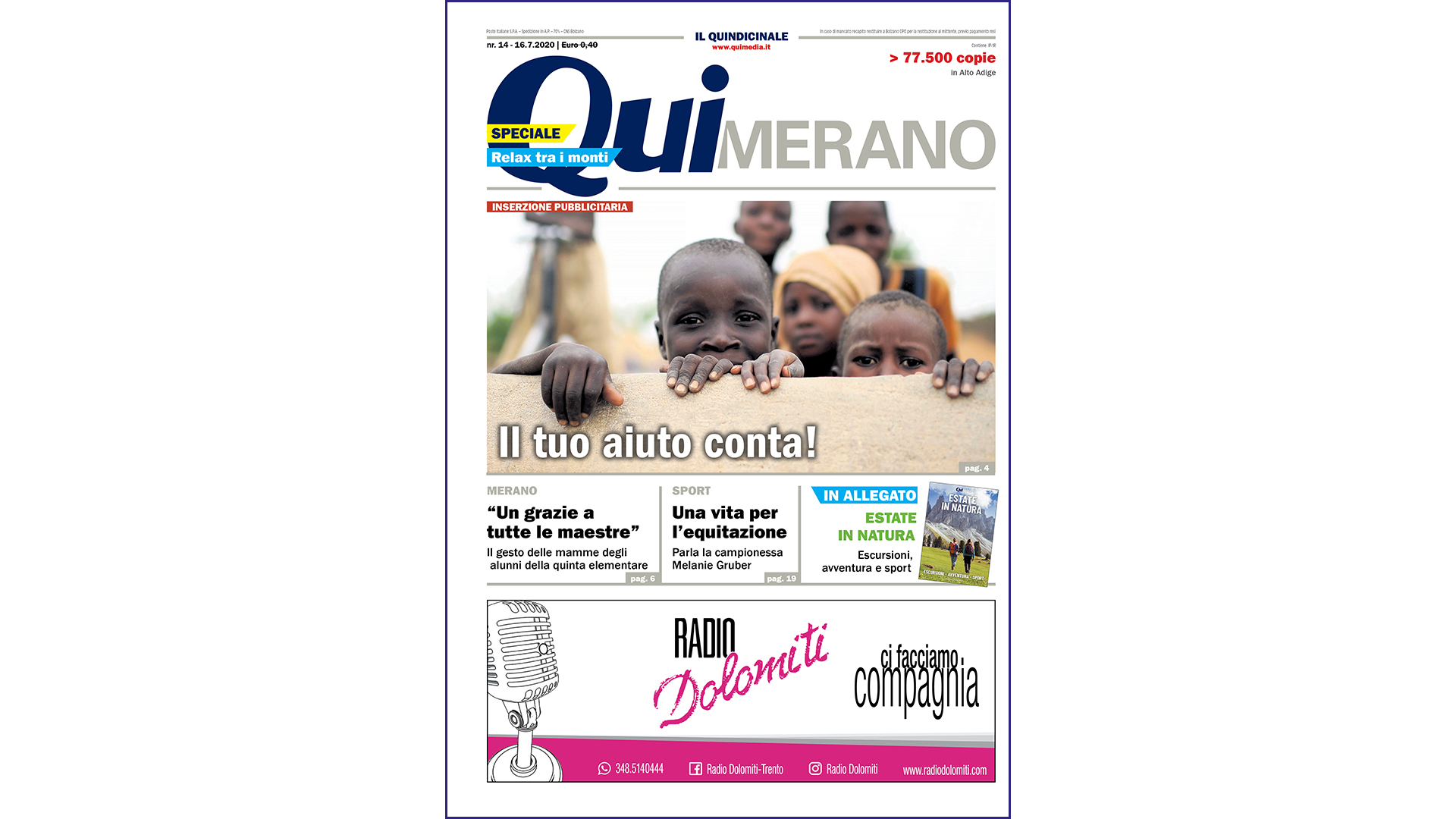 QuiMerano – nr14 – 16.07.2020