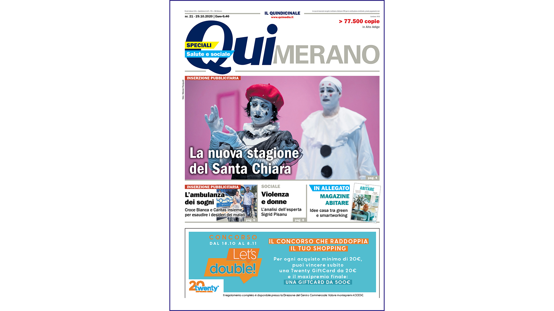 QuiMerano – nr21 – 29.10.2020