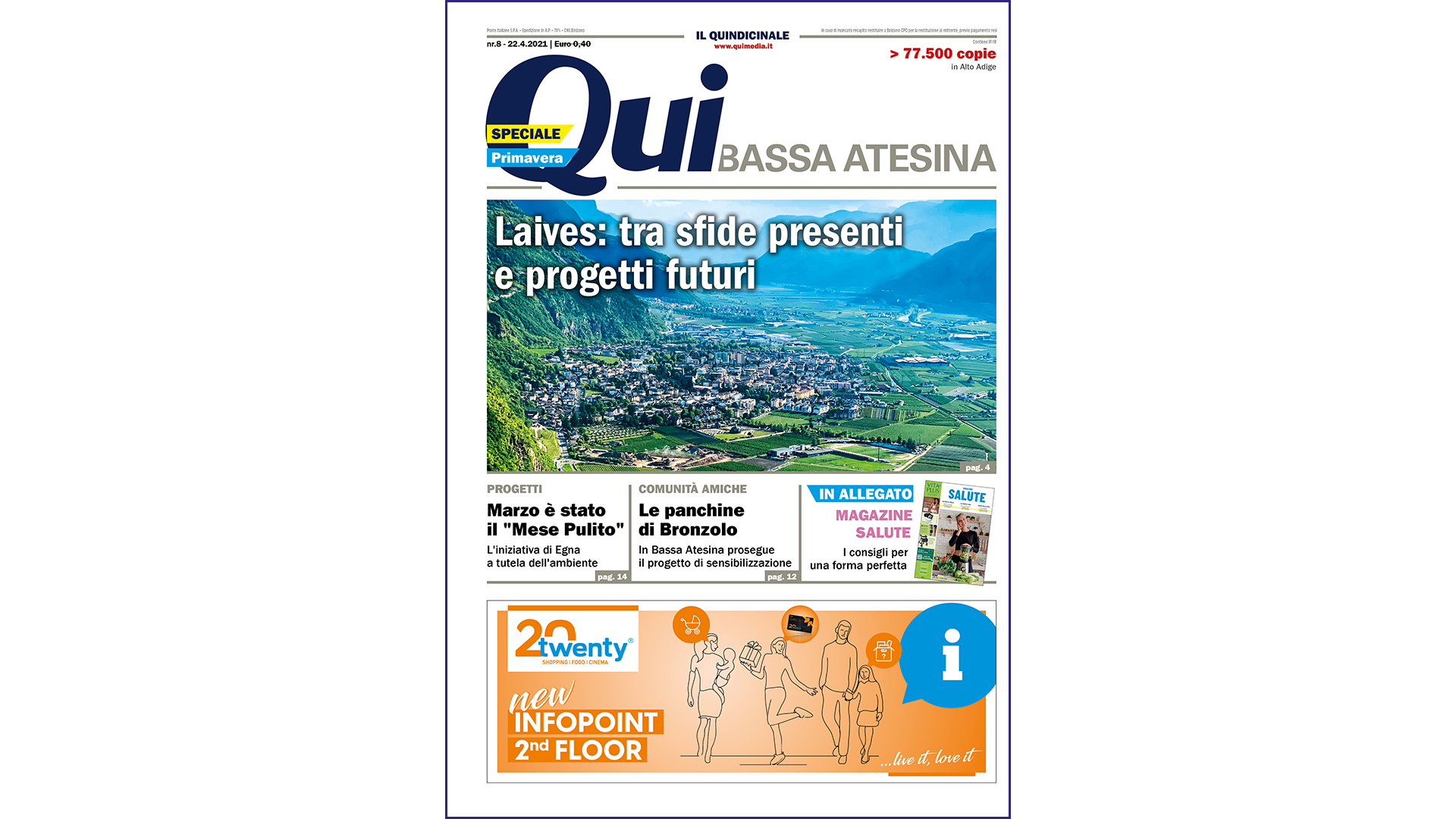 QuiBassaAtesina – nr 8 – 22.04.2021