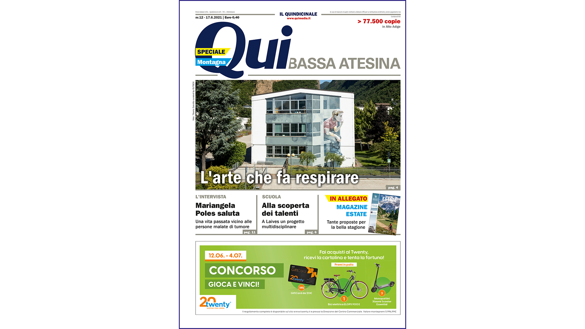 QuiBassaAtesina – nr12 – 17.6.2021