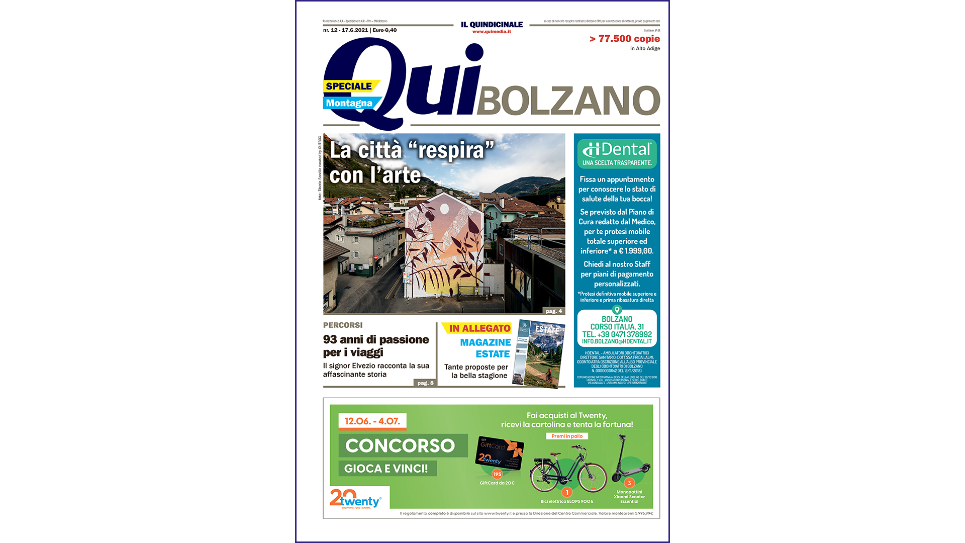 QuiBolzano – nr 12 – 17.6.2021