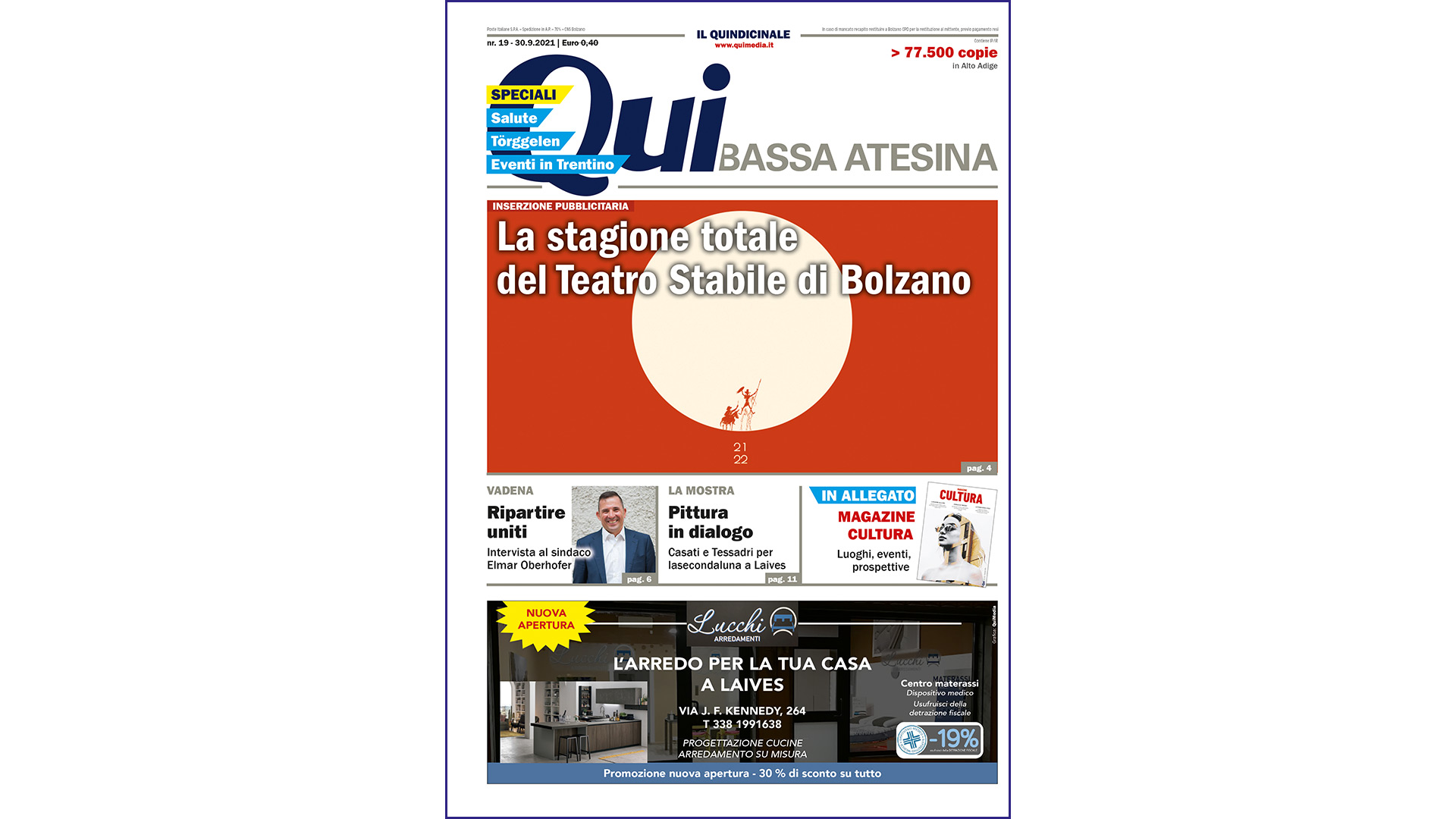 QuiBassaAtesina – nr19 – 30.9.2021