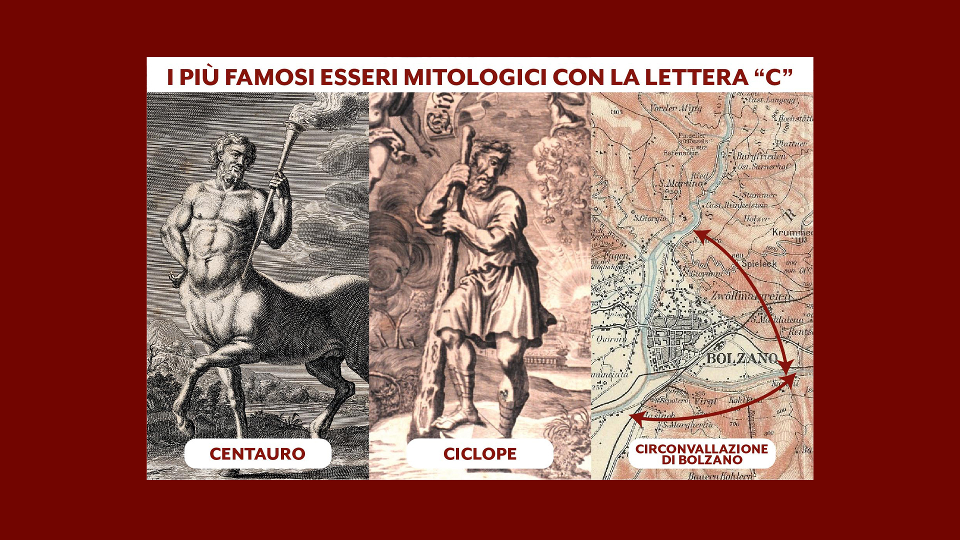 I più famosi esseri mitologici con la lettera “c”