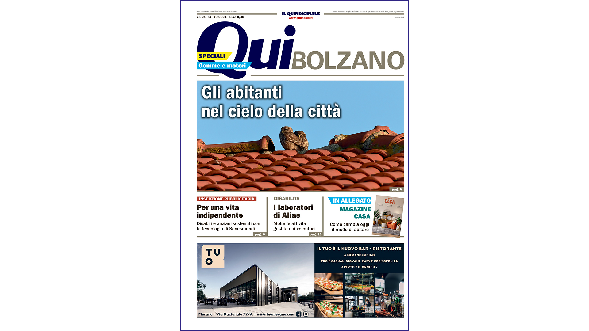 QuiBolzano – nr 21 – 28.10.2021