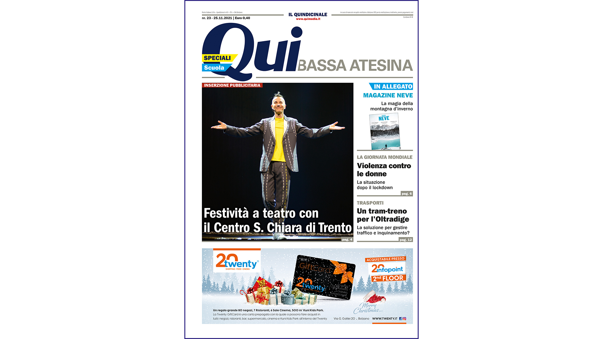 QuiBassaAtesina – nr23 – 25.11.2021