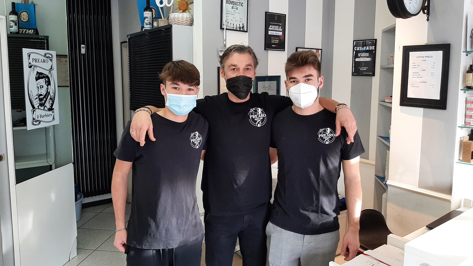 Barbieri di quartiere, da tre generazioni