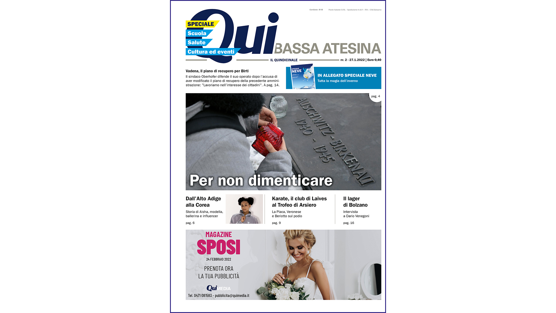 QuiBassaAtesina – nr2 – 27.1.2022