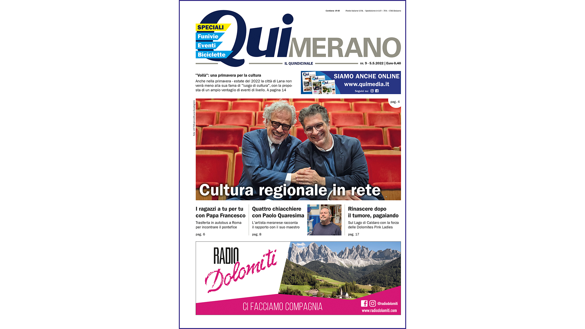 QuiMerano – nr9 – 5.5.2022