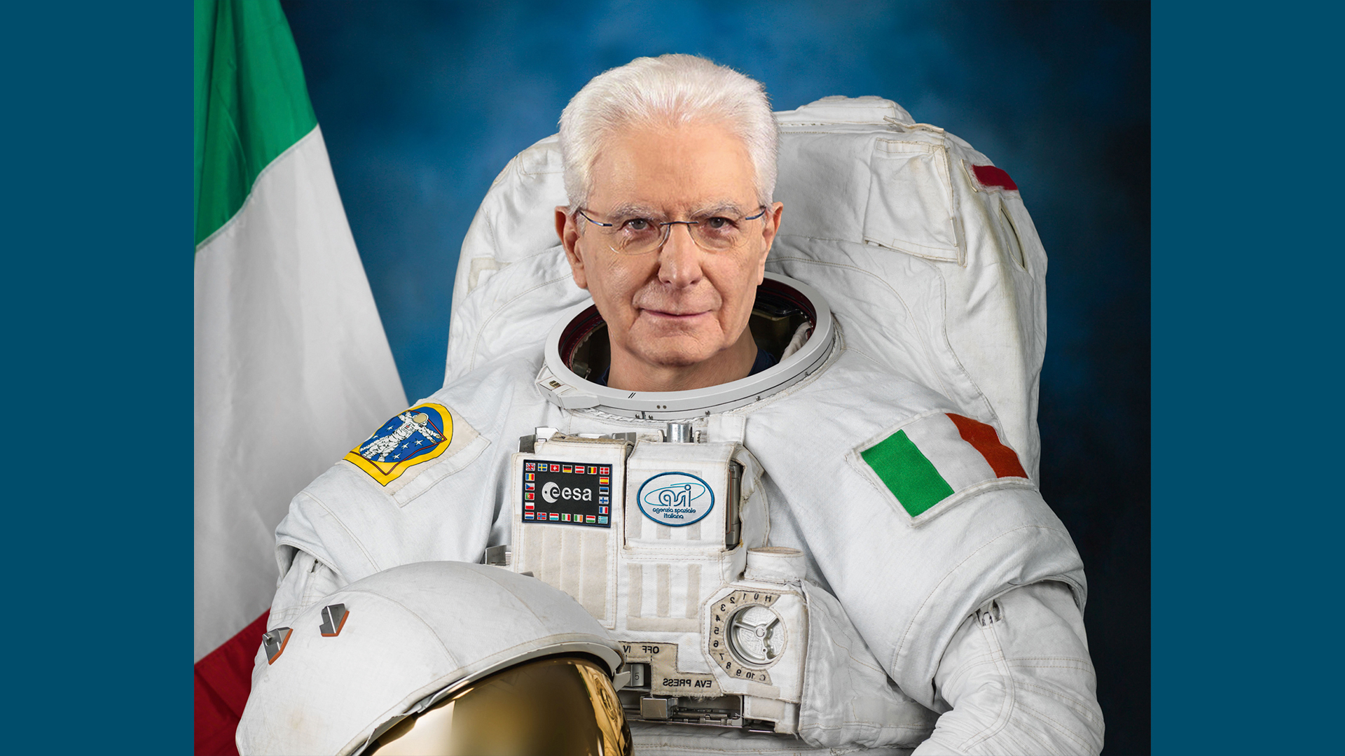 Mattarella Astronauta