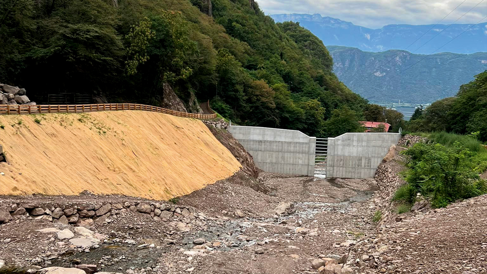 Rischio idrogeologico, i lavoro in corso