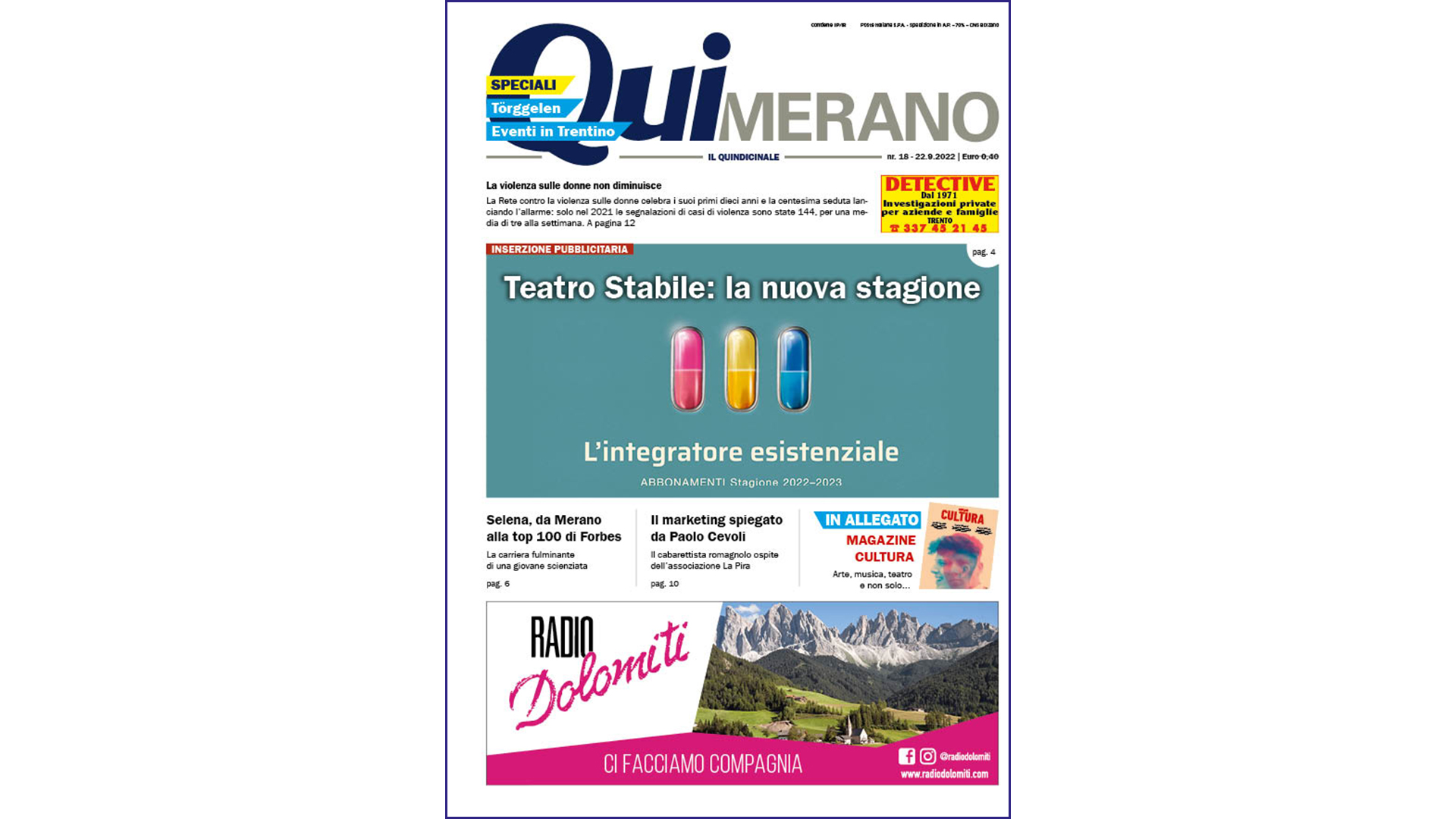 QuiMerano – nr18 – 22.09.2022
