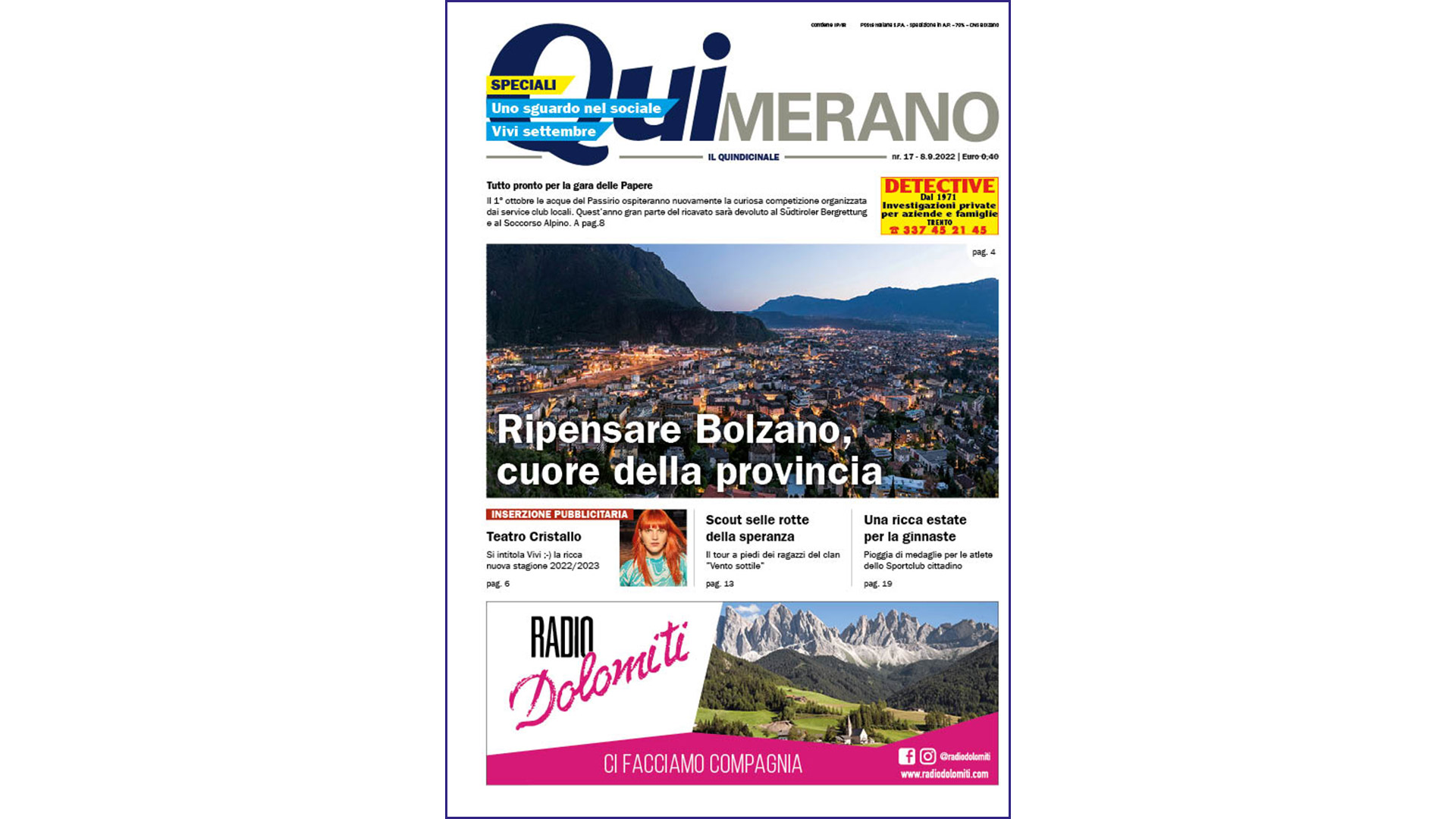 QuiMerano – nr17 – 08.09.2022