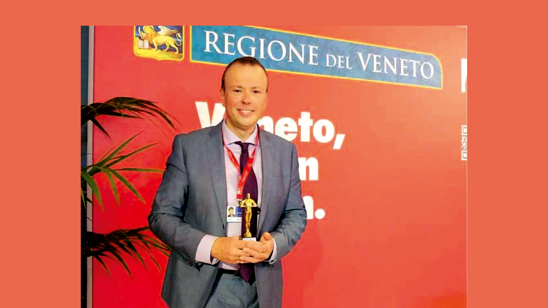 Un salornese premiato a Venezia