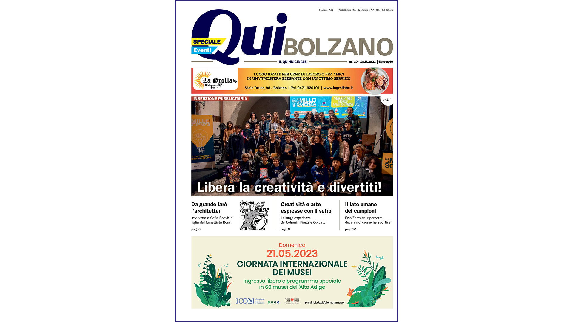 QuiBolzano – nr10 – 18.5.2023