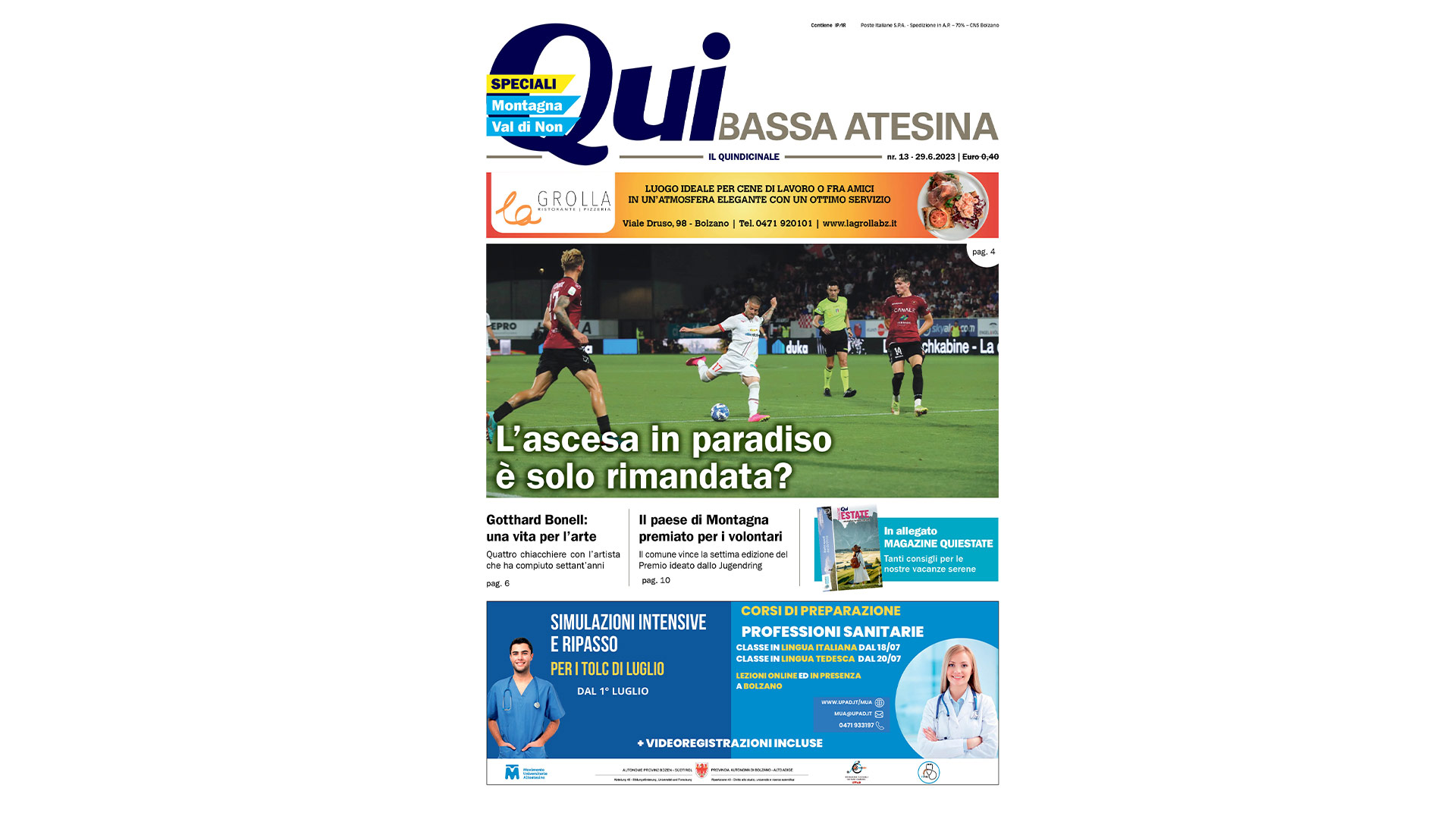 QuiBassaAtesina – nr13 – 29.6.2023