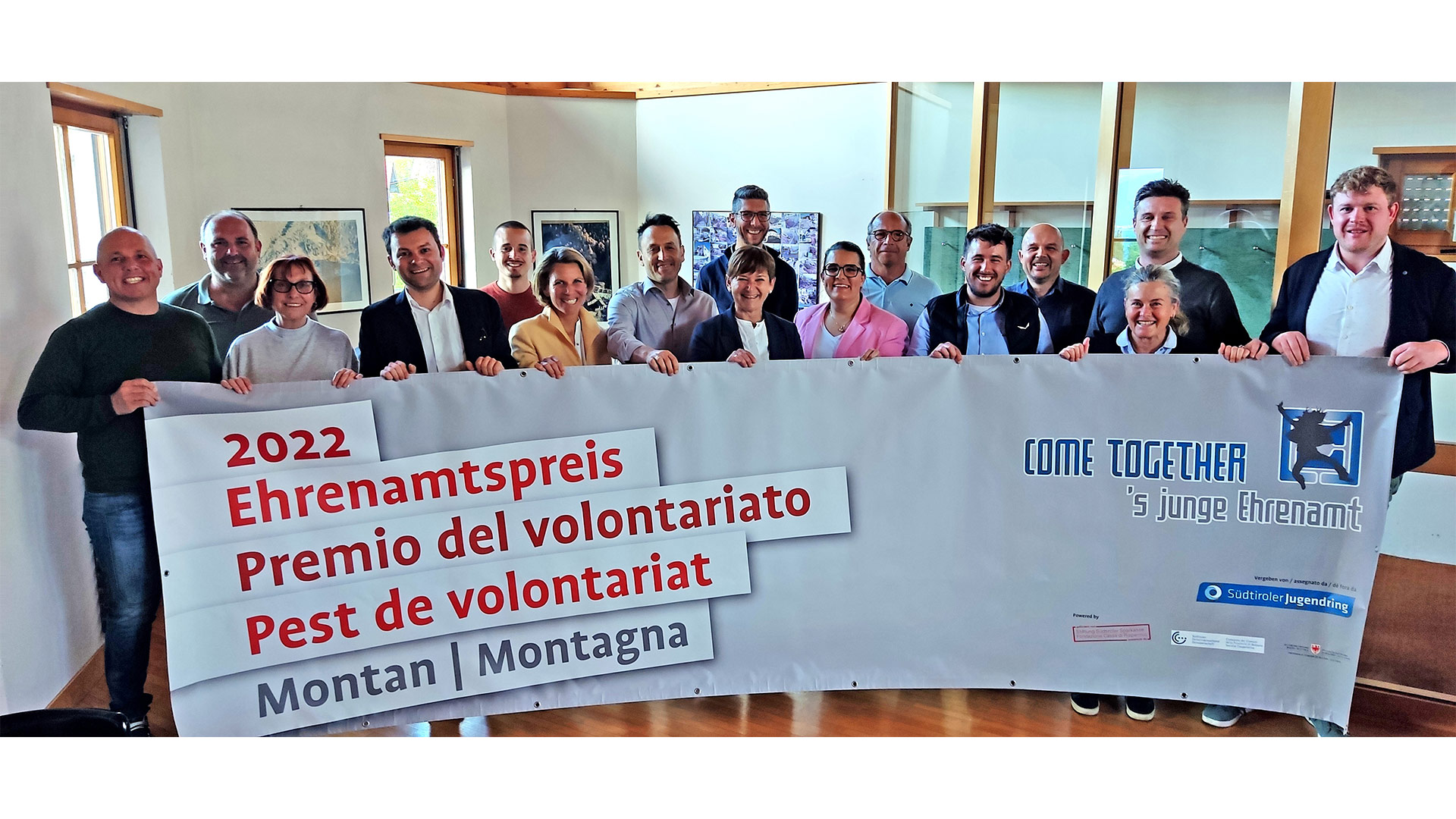 Montagna premiata per il volontariato