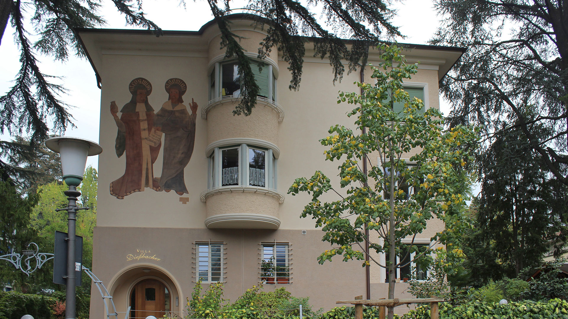 La villa del medico in stile modernista