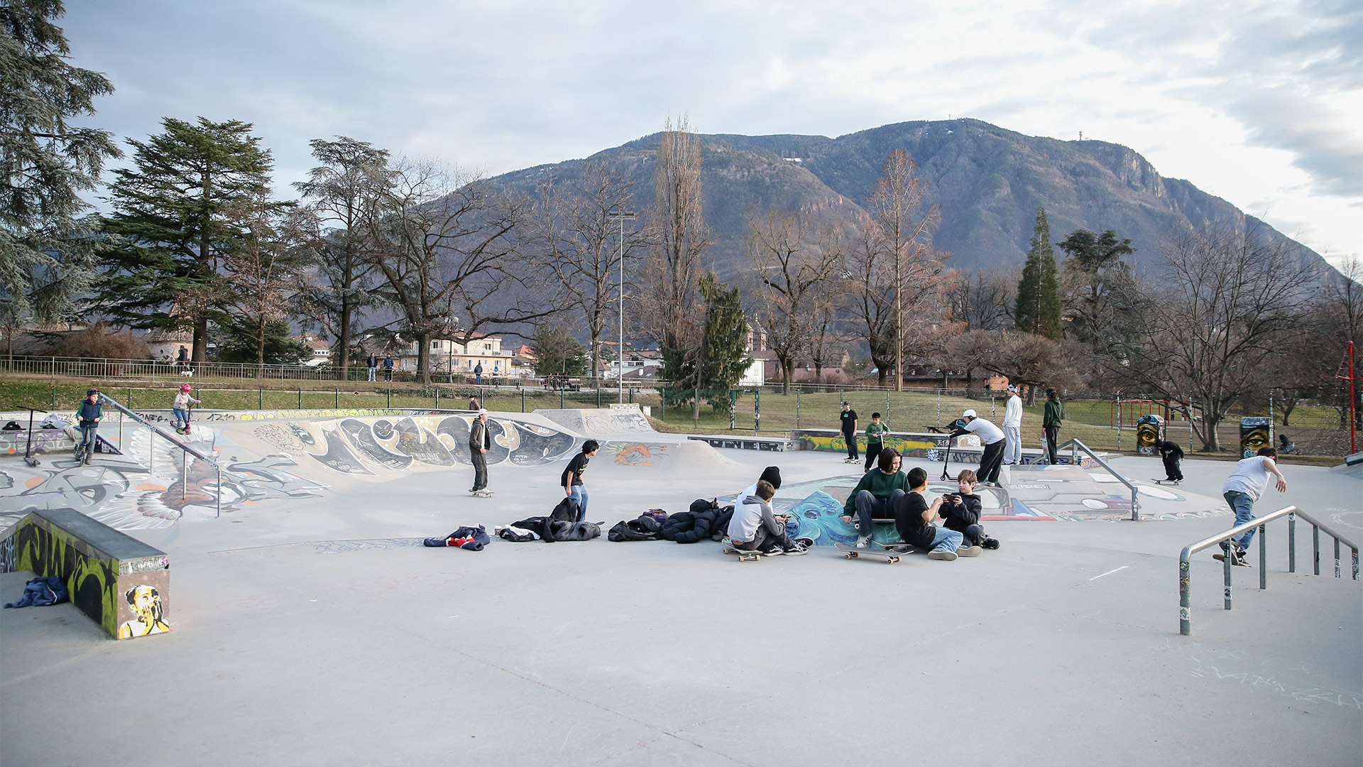 Un pomeriggio allo skatepark