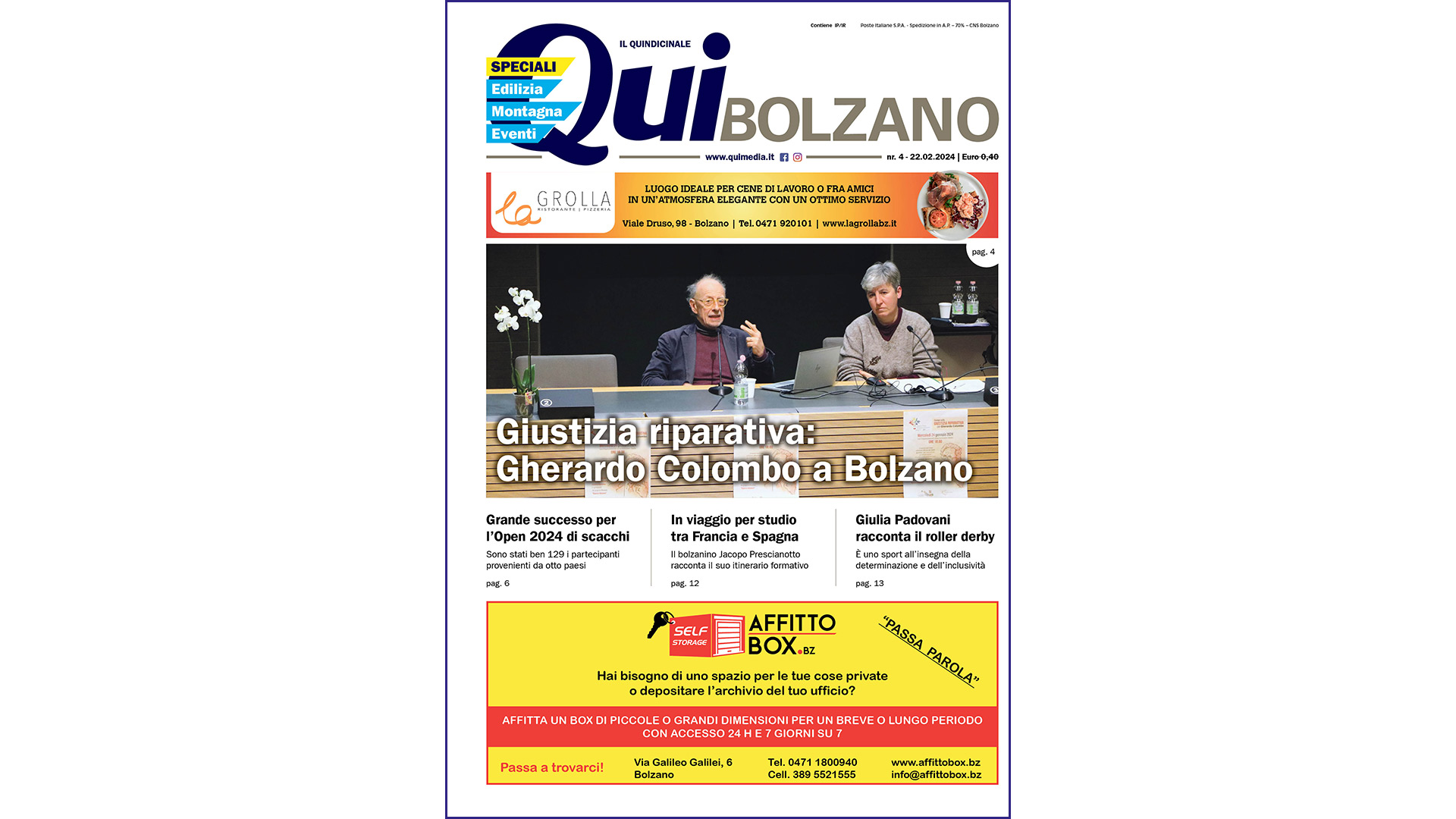QuiBolzano – nr4 – 22.02.2024