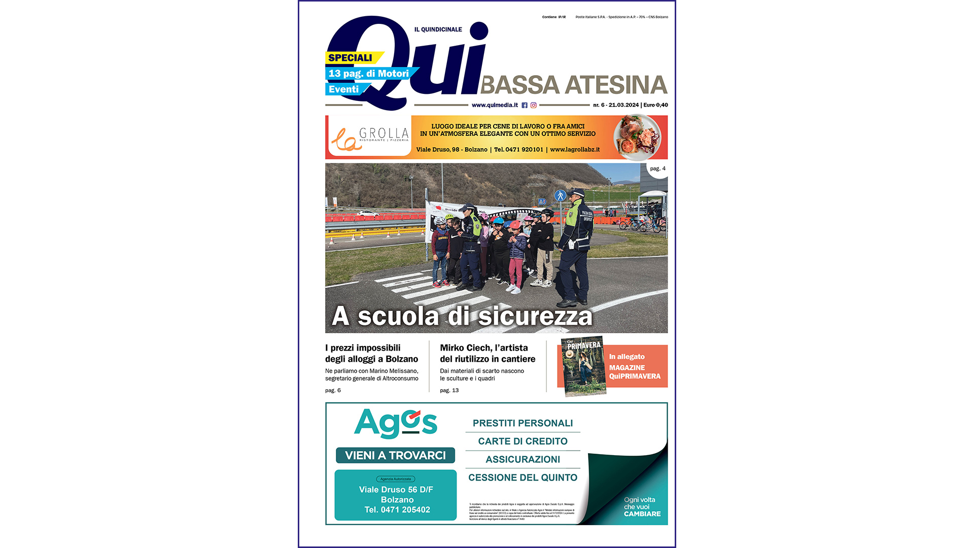 QuiBassa Atesina – nr.6 – 21.03.2024