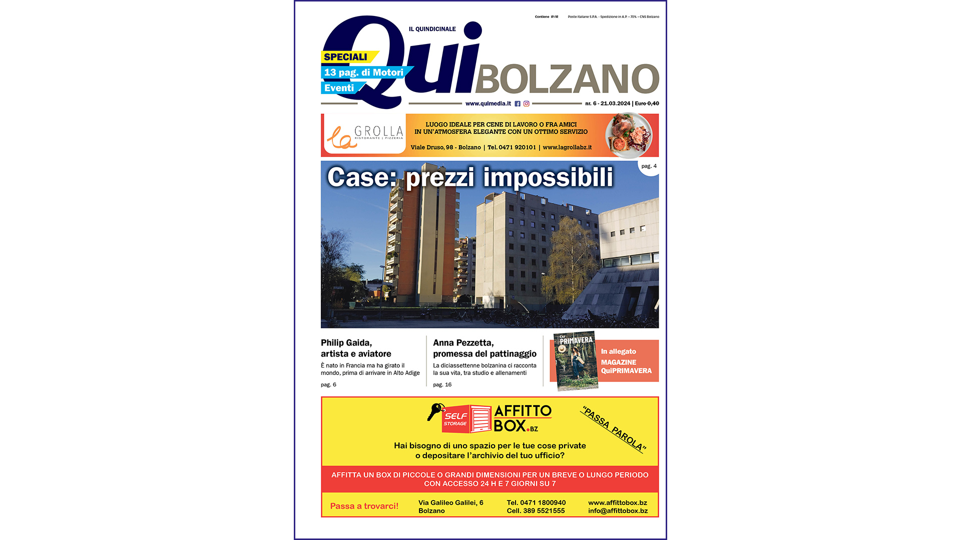 QuiBolzano – nr.6 – 21.03.2024