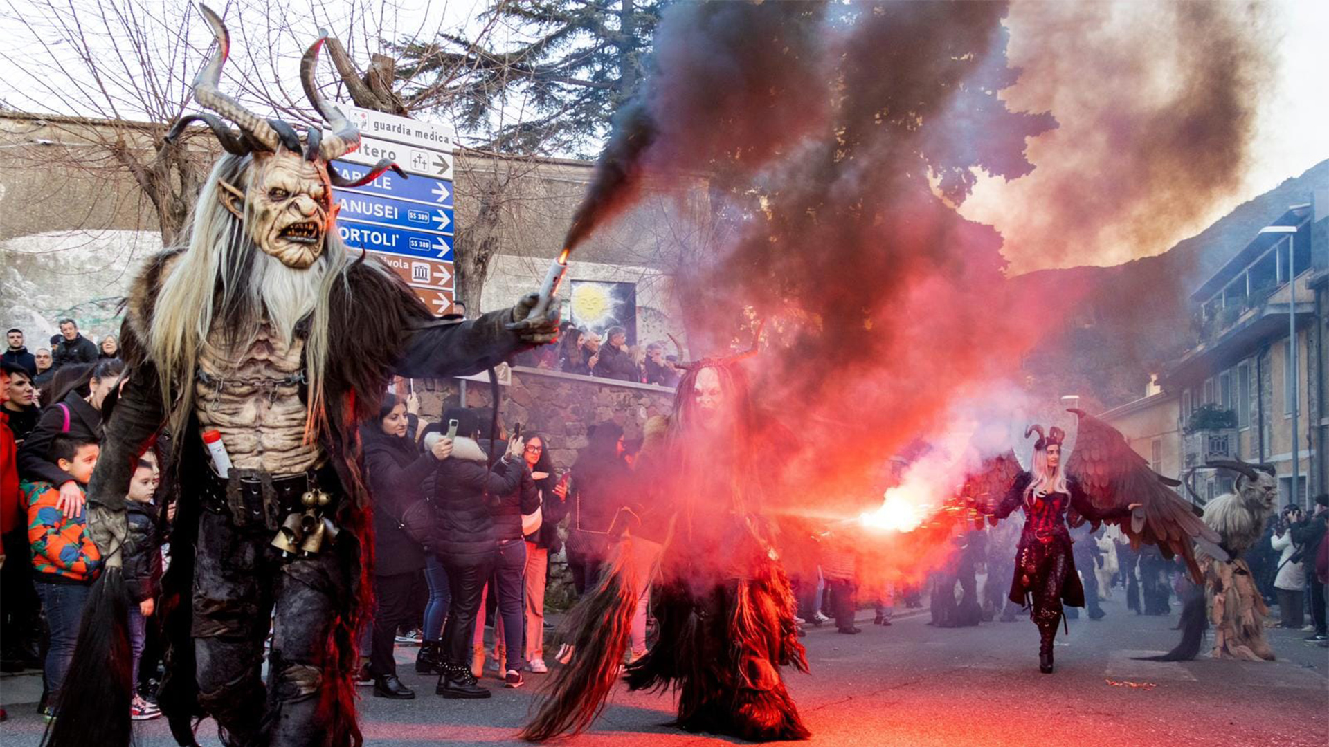 Quel gemellaggio fra Krampus e Mamuthones