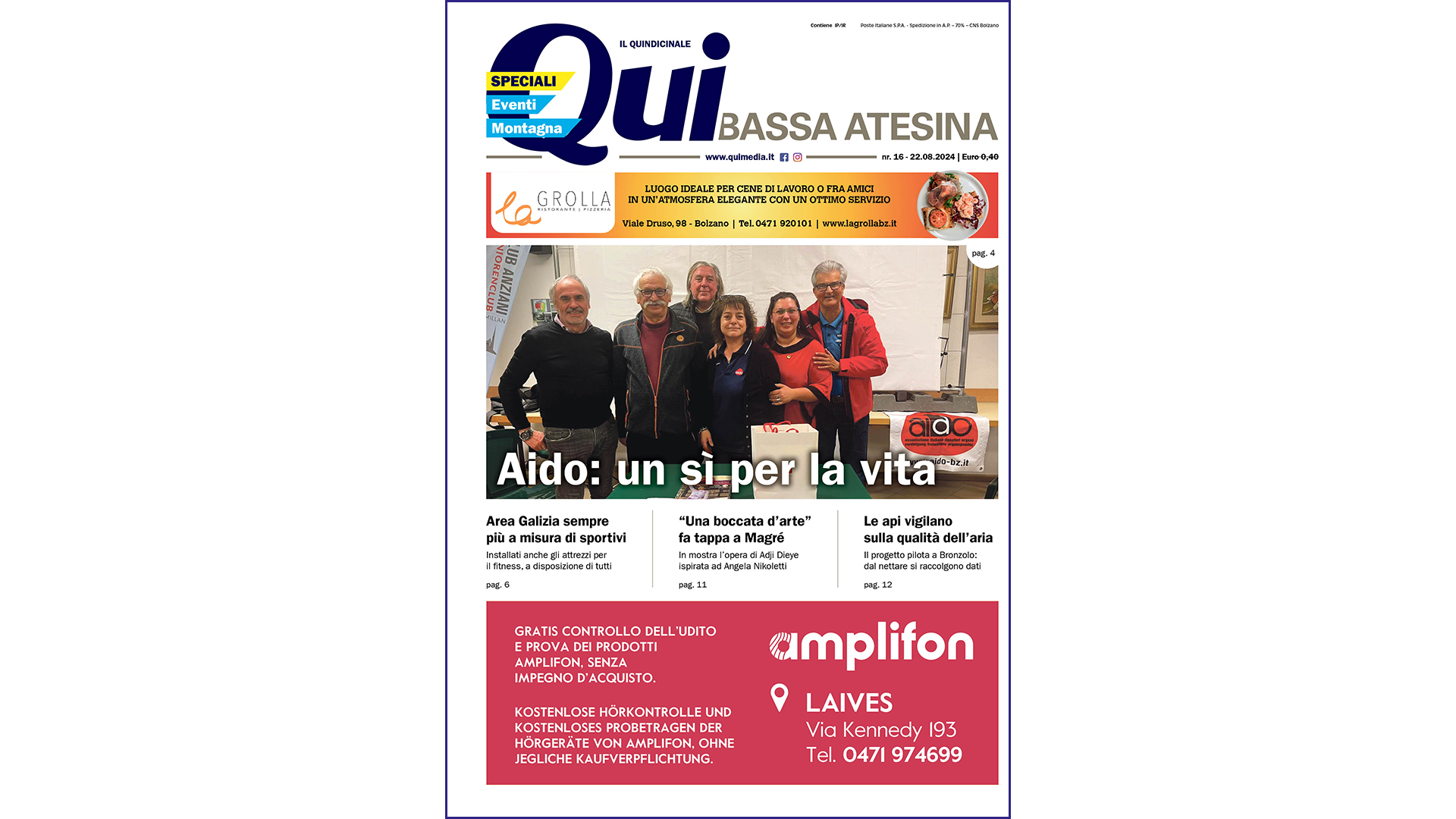 QuiBassa Atesina – nr16 – 22.08.2024