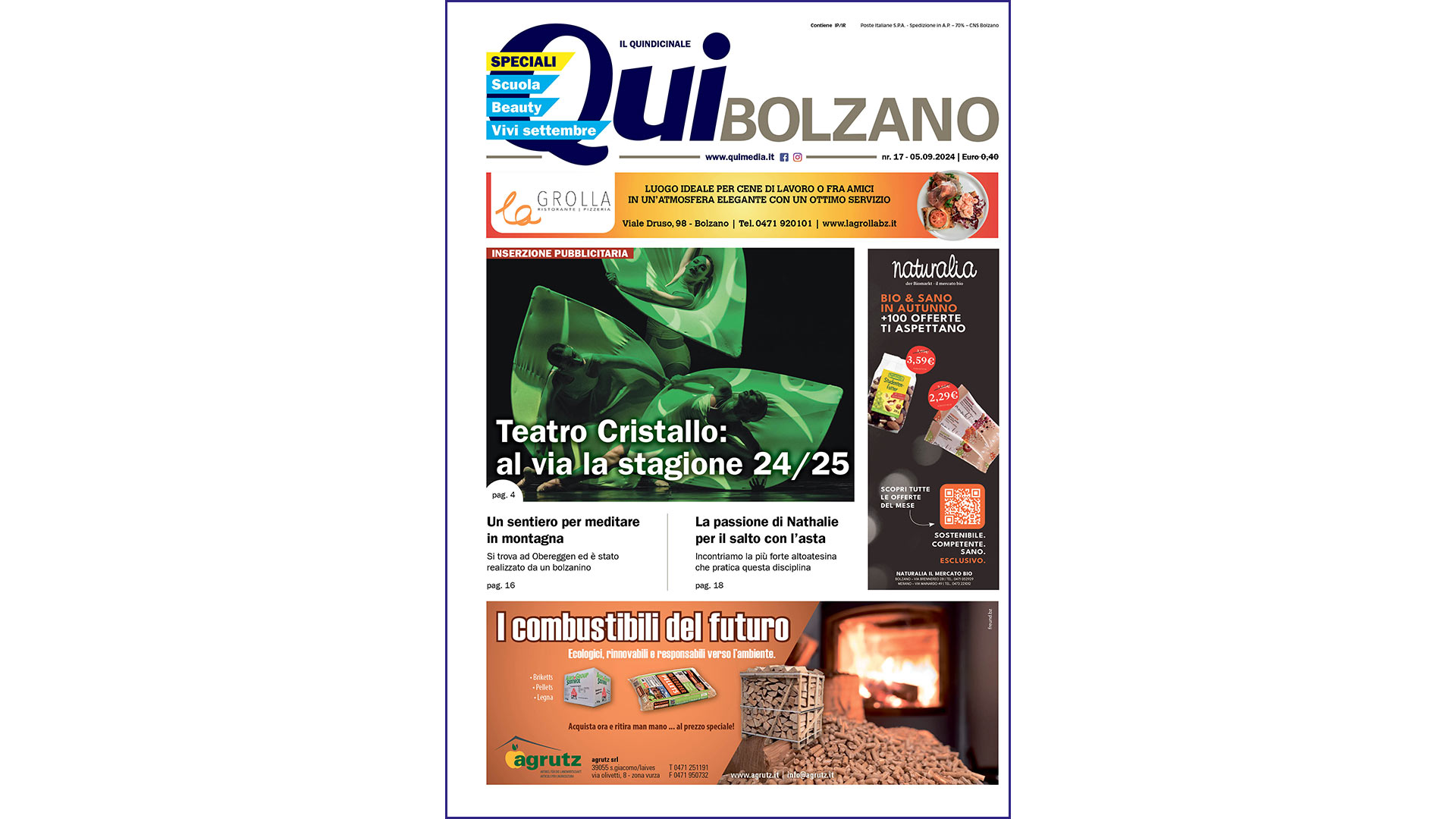 QuiBolzano – nr. 17 – 05.09.2024