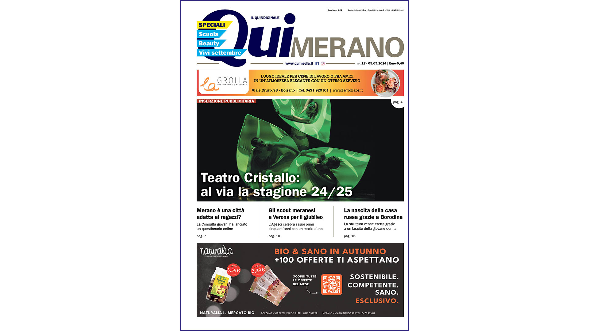 QuiMerano – nr. 17 – 05.09.2024