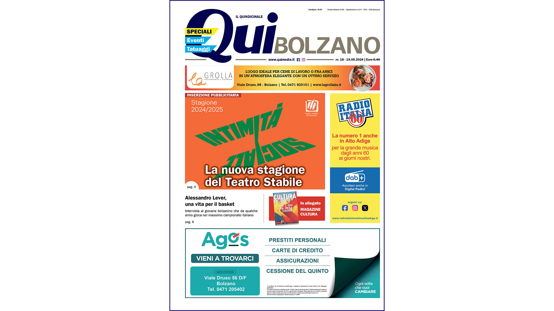 QuiBolzano – nr. 18 – 19.09.2024