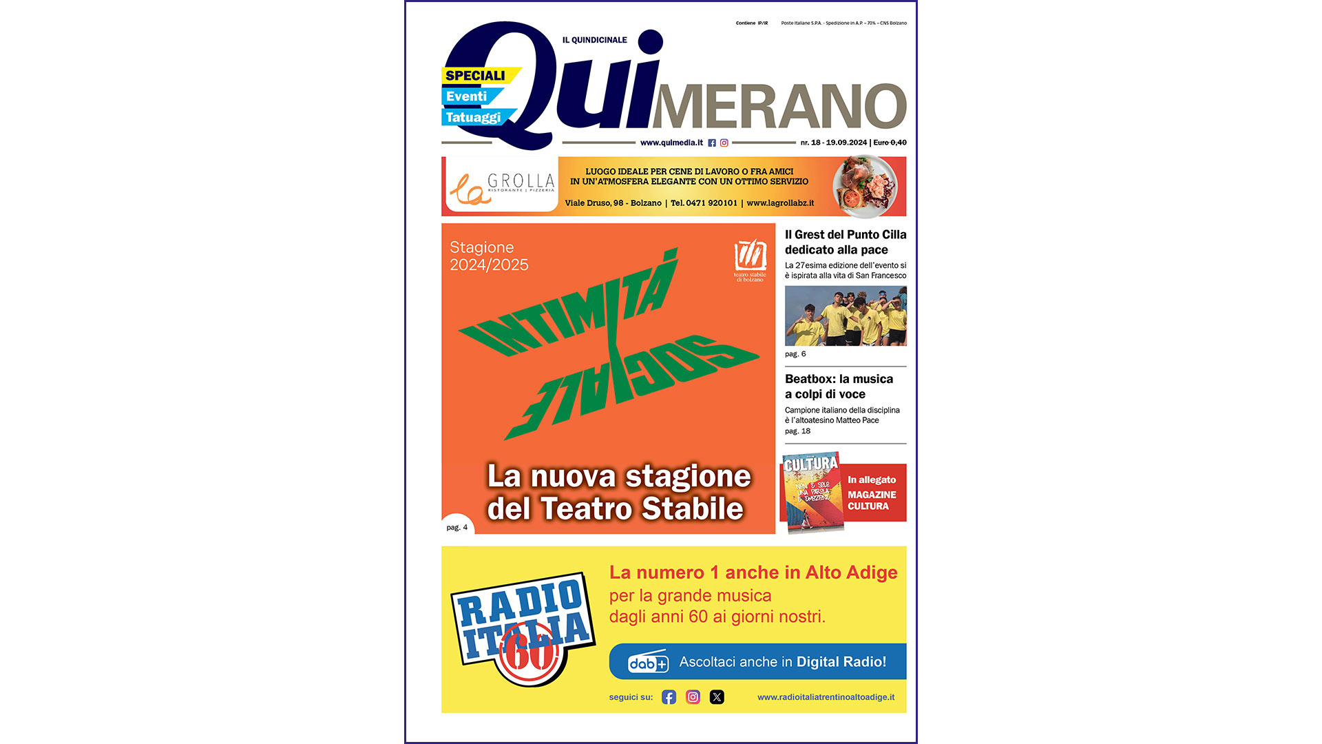 QuiMerano – nr. 18 – 19.09.2024