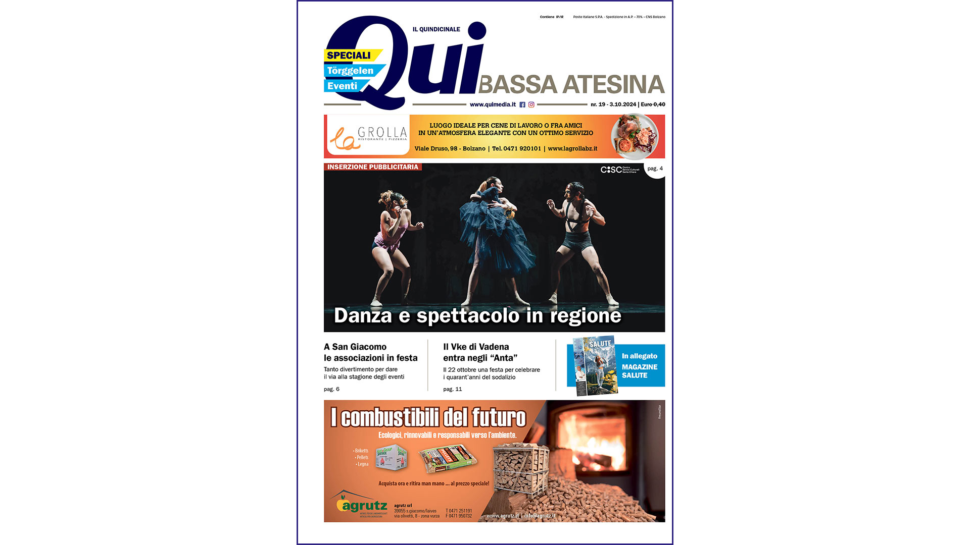 QuiBassa Atesina – nr.19 – 03.10.2024