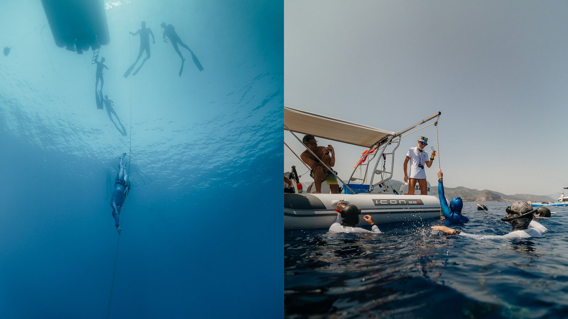 L’apnea è uno sport di sensazioni