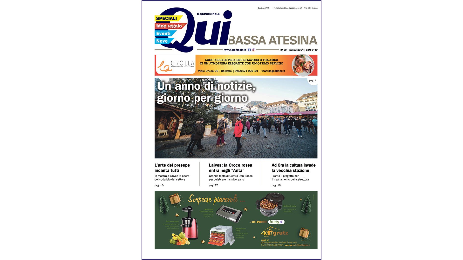 QuiBassa Atesina – nr. 24 – 12.12.2024