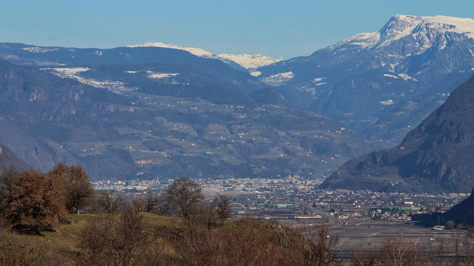 La strada italiana da Trento a Bolzano 