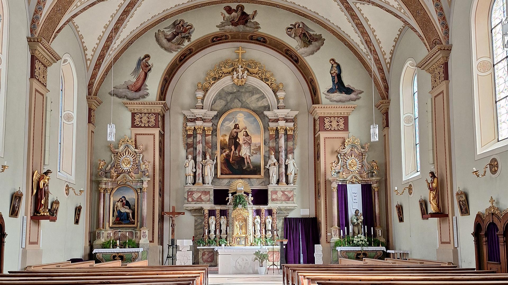 La Chiesa di San Giovanni Battista nata su un sacello di epoca carolingia