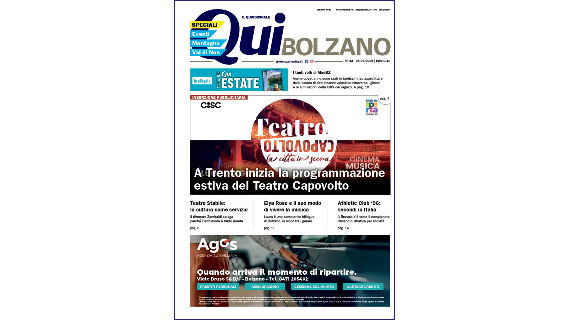 QuiBolzano – nr. 13 – 26.06.2025
