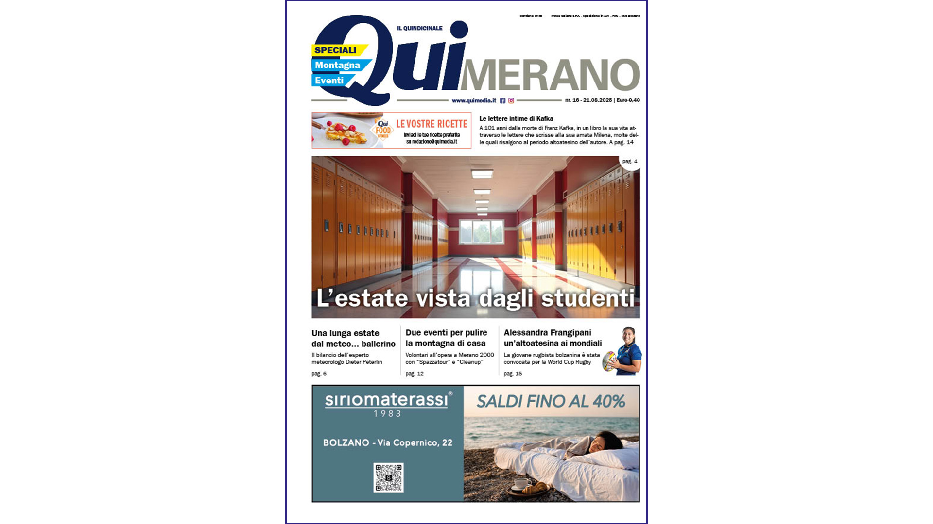 QuiMerano – nr16 – 21.08.2025