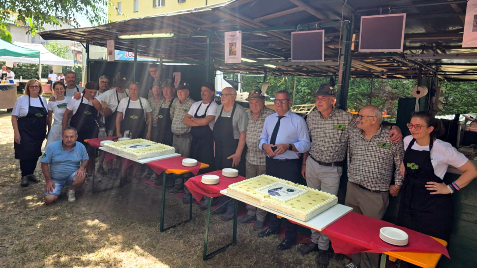 Una grande festa peri settant’anni delle penne nere