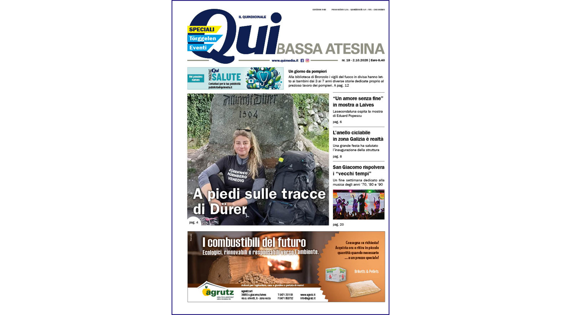 QuiBassa Atesina – nr19 – 2.10.2025