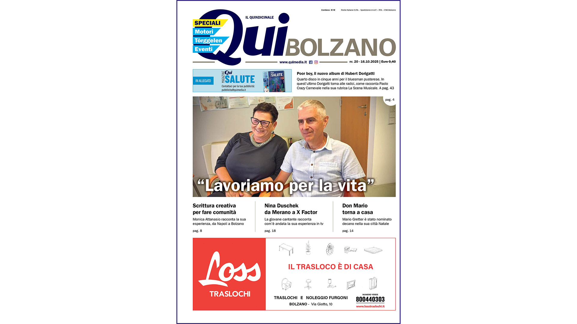 QuiBolzano – nr20 – 16.10.2025